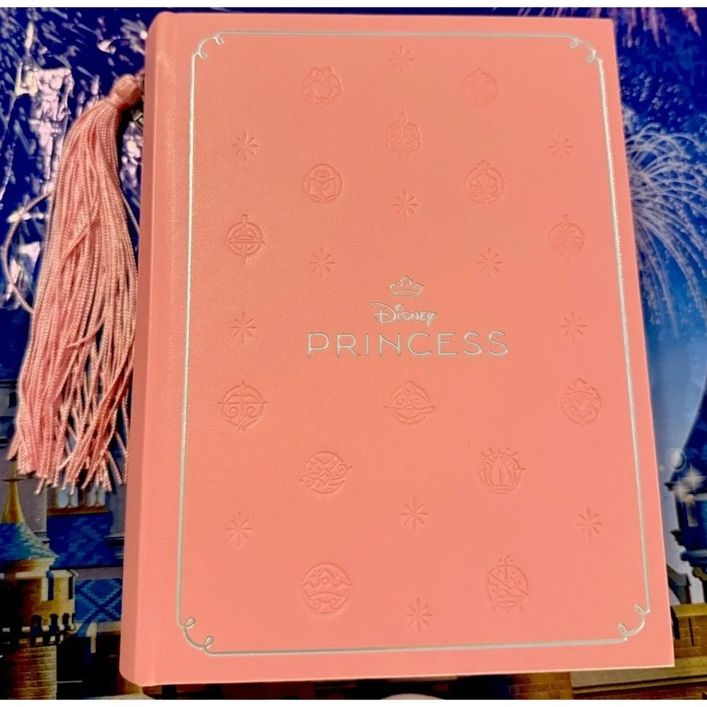 2026 Disney Parks Pandora Princess Collection Storybook Pink Jewelry Box Book
